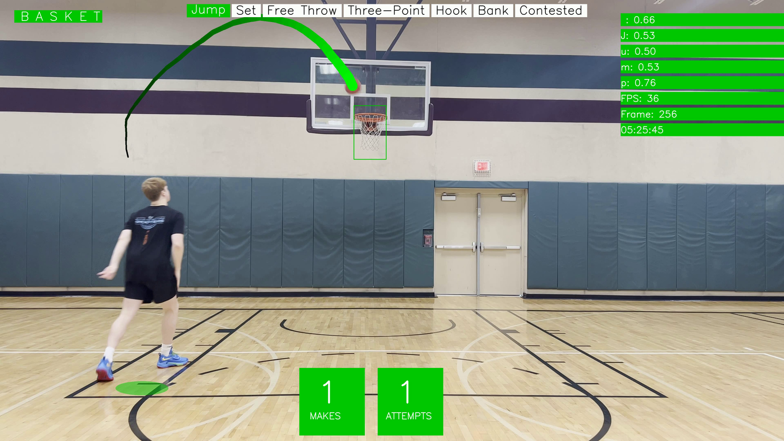 AI Basketball Shooting Trainer